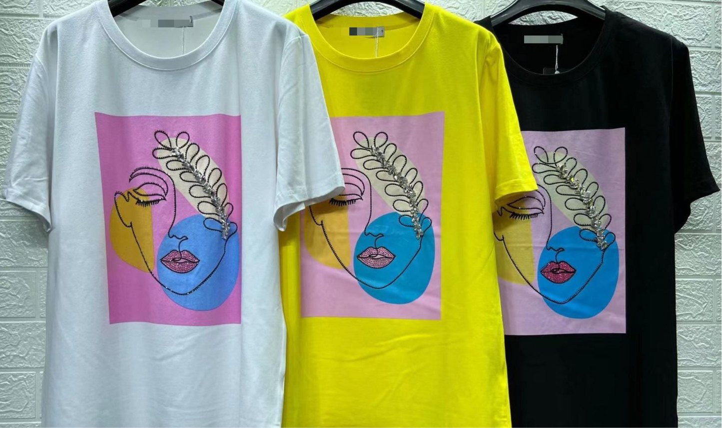 Abstract Face Shirt