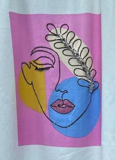 Abstract Face Shirt