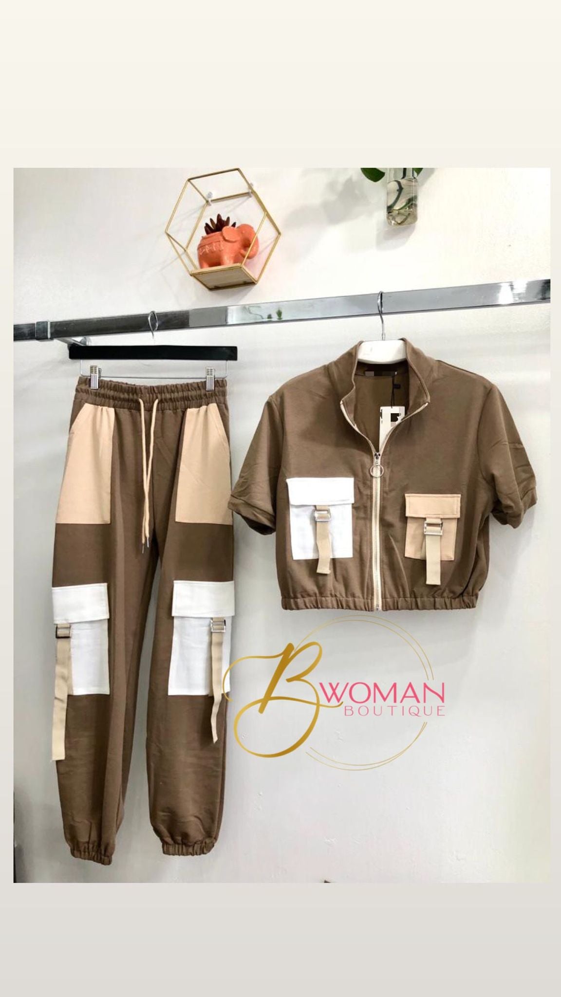 Travel Cargo Jogger Set